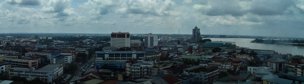 城市的全景，Sibu City View
